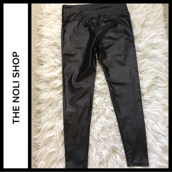 NWOT Noli Liquid Leggings - Picture 7 of 8